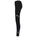 Ladies Black Panelled Leggings