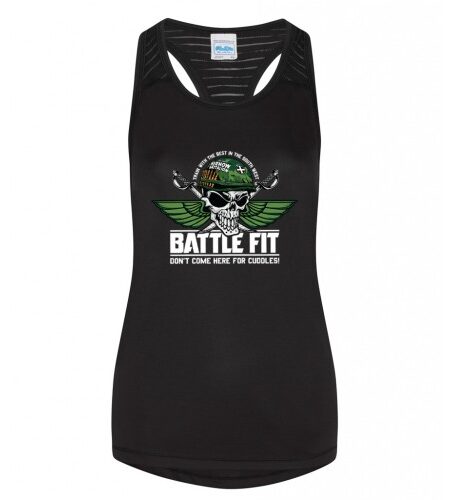Ladies Battle Fit Cool Smooth Workout Vest - Image 4