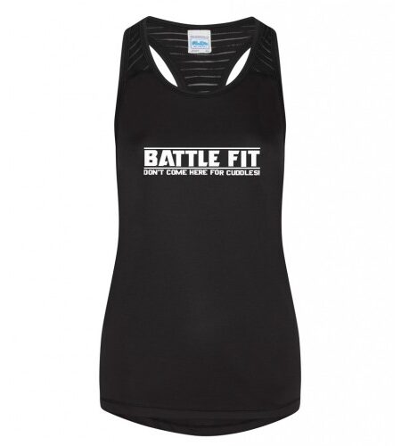 Ladies Battle Fit Cool Smooth Workout Vest - Image 7