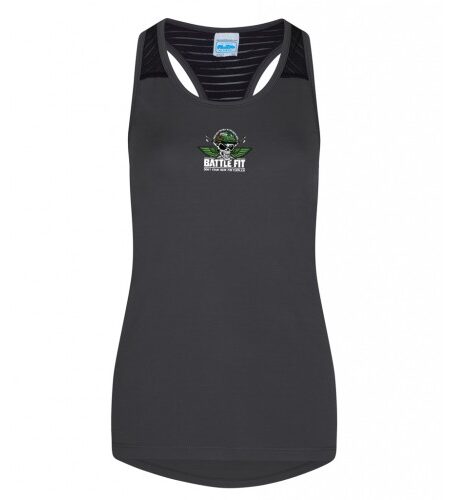 Ladies Battle Fit Cool Smooth Workout Vest - Image 8