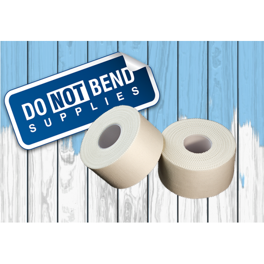 ZINC OXIDE Strapping Tape 3.8cm (UK DELIVERY ONLY)