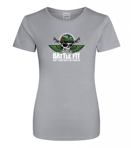Ladies Battle Fit Wicking T-Shirt - Image 8
