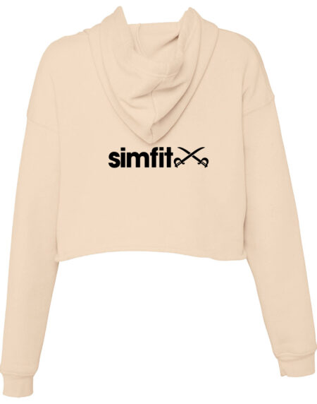 Ladies Cropped Hoodie - Image 6