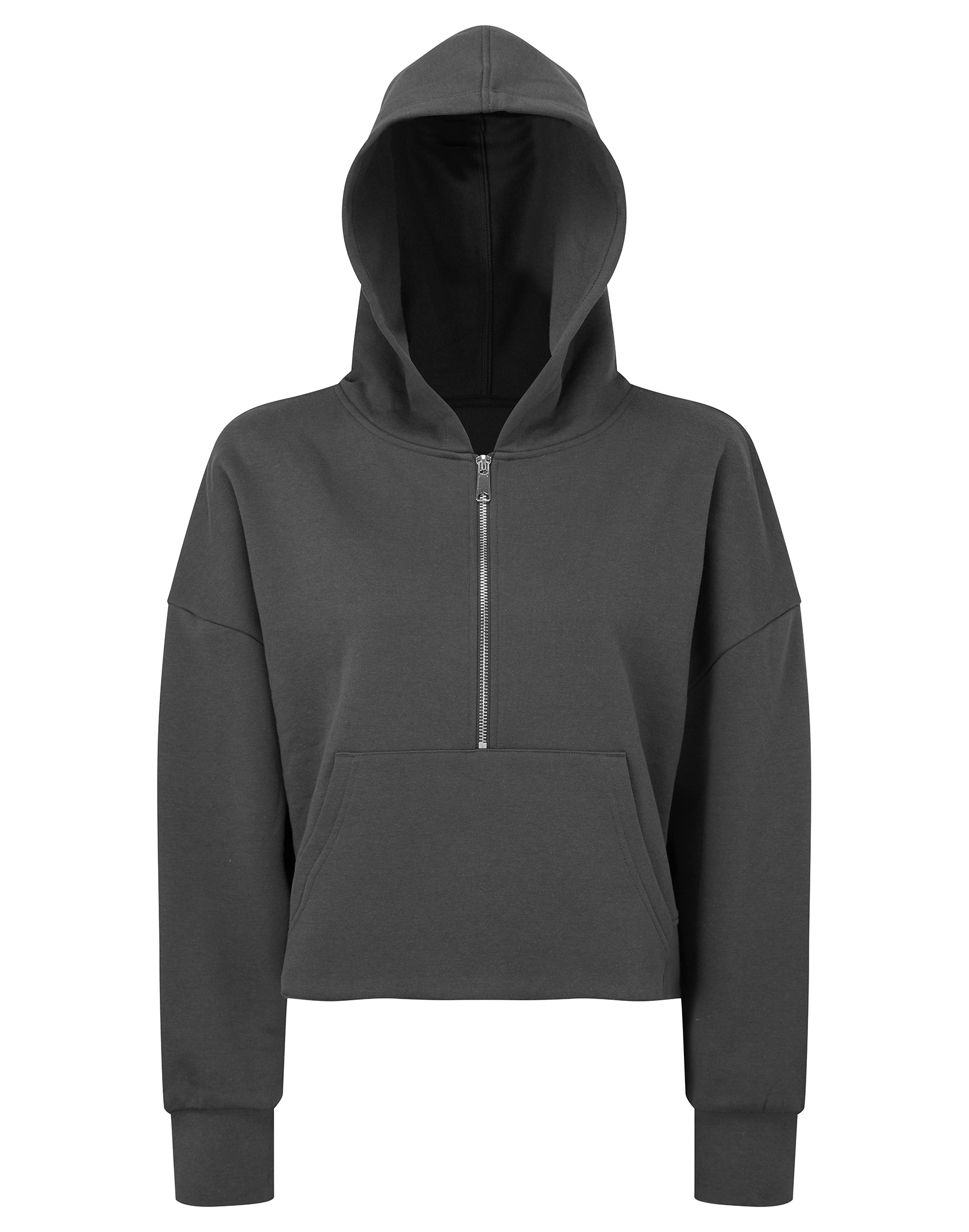 Ladies 1/2 zip hoodie - Image 8