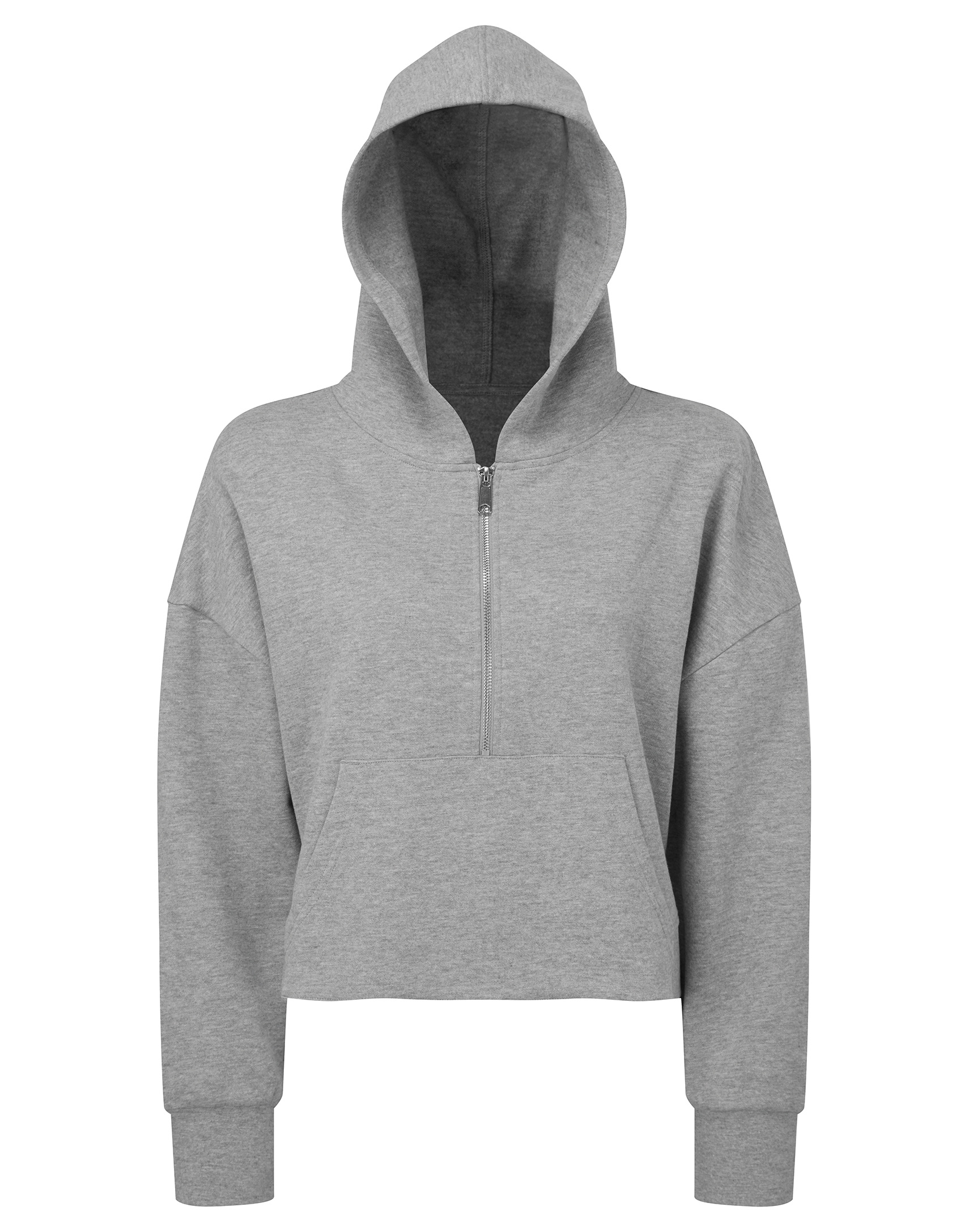 Ladies 1/2 zip hoodie - Image 7