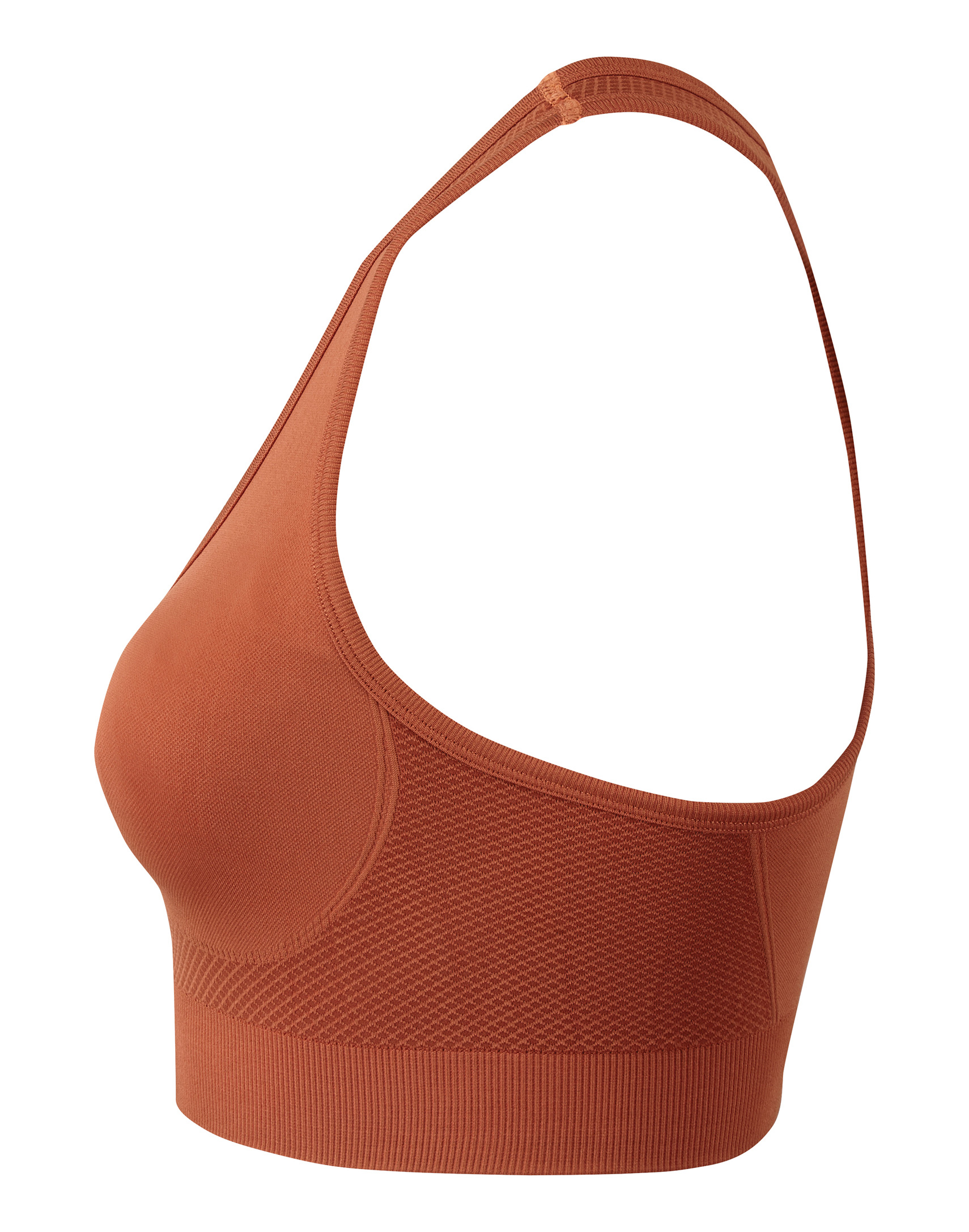 Ladies seamless '3D fit' multi-sport sculpt solid colour bra - Image 4