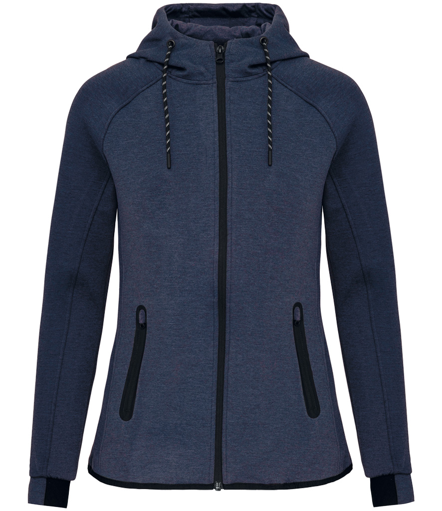 Ladies Performance Hooded Jacket - Image 3